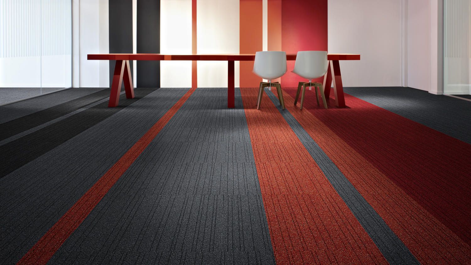 Gulvbelægning i kontor - Tæppeladen